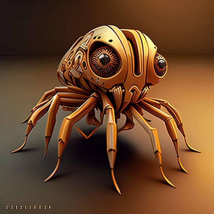 3D model Ixodes philipi (STL)